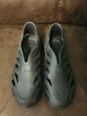 adidas Black Vented Slip-On Water Clog